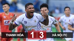Kết quả Thanh Hóa 1-3 Hà Nội FC: Hà Nội FC bám đuổi Công an Hà Nội đến cùng